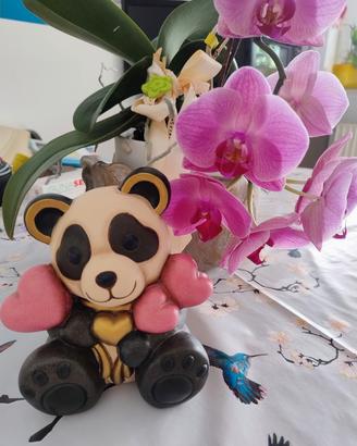 Panda Romantico con Cuori THUN