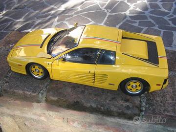 Pocher 1/8 gialla (2) Ferrari Testarossa Scuderia