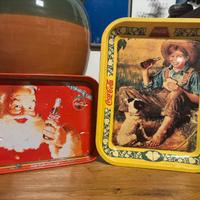 Set vassoi coca cola vintage