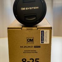 Olympus Zuiko 8-25mm f/4 Pro (OM SYSTEM)