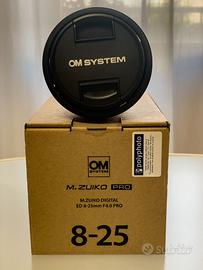 Olympus Zuiko 8-25mm f/4 Pro (OM SYSTEM)