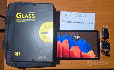 Tablet S7 11" WiFi + Vetro + Penna Samsung + Cover