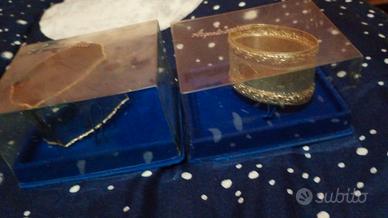 COPPIA BRACCIALETTI IN ARGENTO CON SCATOLA ORIGINA