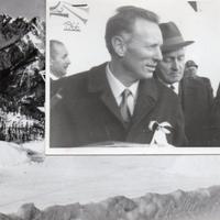 Foto + autografo di Eugenio Monti (Dobbiaco 1968)