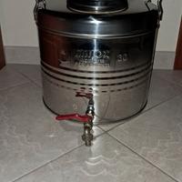 sansone in acciaio inox 30 litri