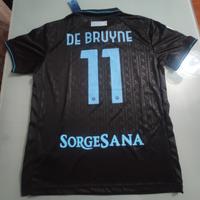 maglia calcio Napoli De Bruyne caffè terza 25/26
