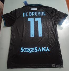 maglia calcio Napoli De Bruyne caffè terza 25/26