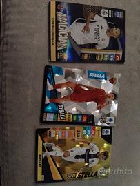 Carte Calcio Bellingham,Dybala,Bernabé 