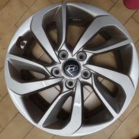 cerchi in lega da 17" hyunday ix35/tucson