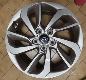 cerchi in lega da 17" hyunday ix35/tucson