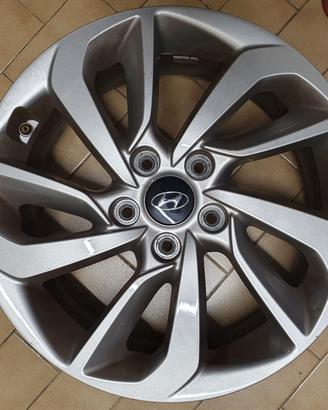 cerchi in lega da 17" hyunday ix35/tucson