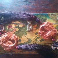 Draghetto cinese in legno