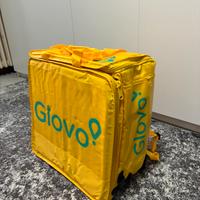 Kit Glovo Borsa casco porta cellulare Zaino