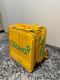 Kit Glovo Borsa casco porta cellulare Zaino