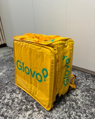 Kit Glovo Borsa casco porta cellulare Zaino