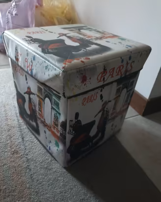 Puff contenitore 35x35