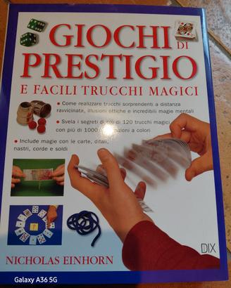Libro "Giochi di prestigio e facili trucchi magici