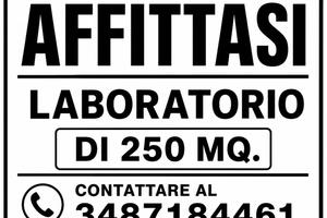 Laboratorio di 250 mq