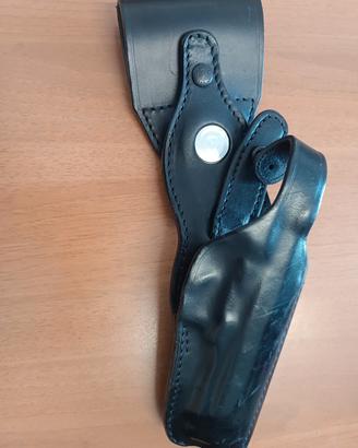 fondina in cuoio per beretta 92SF