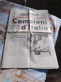 Quotidiano storico scudetto 69/70 