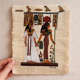 Papiro egiziano  con geroglifici 