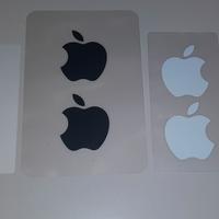 Apple Adesivo Logo Mela Apple