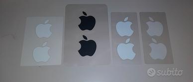 Apple Adesivo Logo Mela Apple
