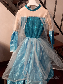 Vestiti carnevale frozen elsa ed anna