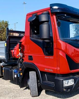 Iveco Eurocargo 80-160L - Euro 6 allestito con Gru
