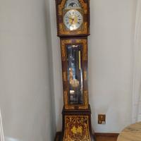 Orologio a Pendolo a torre intarsiato 