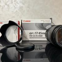 Canon EF-S 17-85 mm f/4-5.6 IS USM con Paraluce