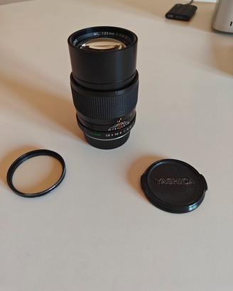 Yashica ML 135mm f/2.8 C + Filtro UV