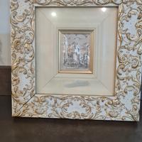 quadro in lamina d'argento 