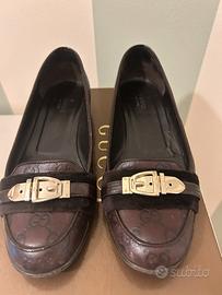 Mocassini Gucci Guccissima monogram vintage n.39