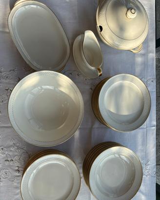 Servizio piatti Thomas Ivory Rosenthal Bavaria oro
