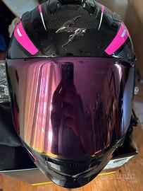 Casco Moto Scorpion EXO-491 Kripta (TG. S)+visiera