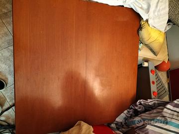 tavolo legno quadrato con prolunga  110x110