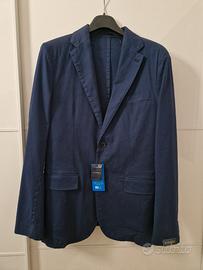 OVS PIOMBO Giacca Uomo Blu Cotone tg. 48 - NUOVA