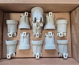 Portalampada in ceramica