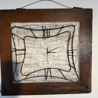 Orologio artigianale in legno