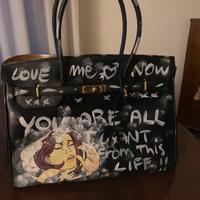 Borsa con scritte molto simpatica