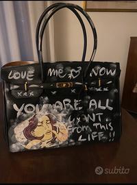 Borsa con scritte molto simpatica