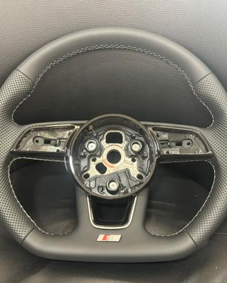 Sterzo volante piatto tagliato s-line audi A3 A4 A