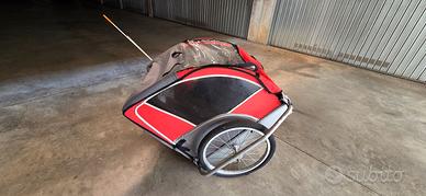 Carrello trasportino bambini bicicletta