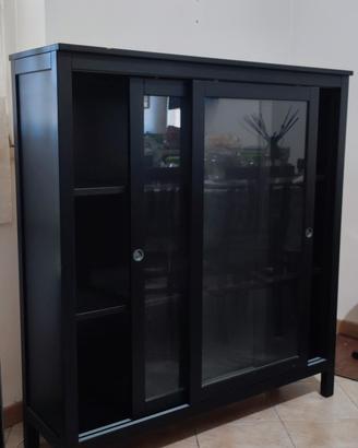 vetrina hemnes nera