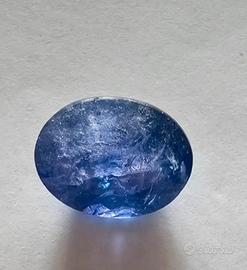 Tanzanite naturale 10.46 ct  certif IGI