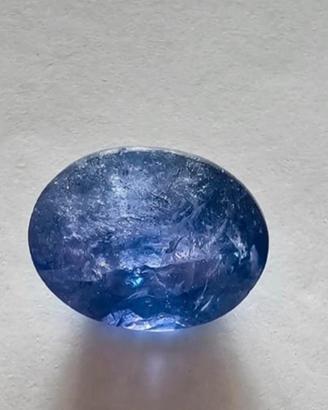 Tanzanite naturale 10.46 ct  certif IGI