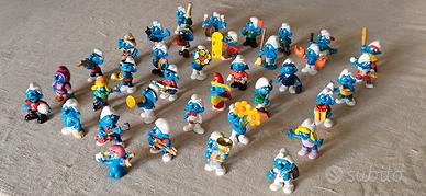 di 37 puffi Pejo Schleich  a 5€ cadauno