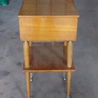 Tavolino apribile in legno Vintage