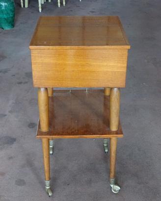 Tavolino apribile in legno Vintage